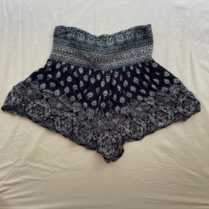 Women’s High Waisted Boho Shorts